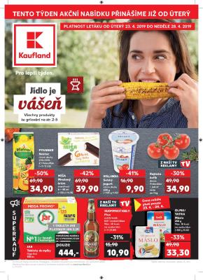 aktuální leták Kaufland 23.4.2019-28.4.2019