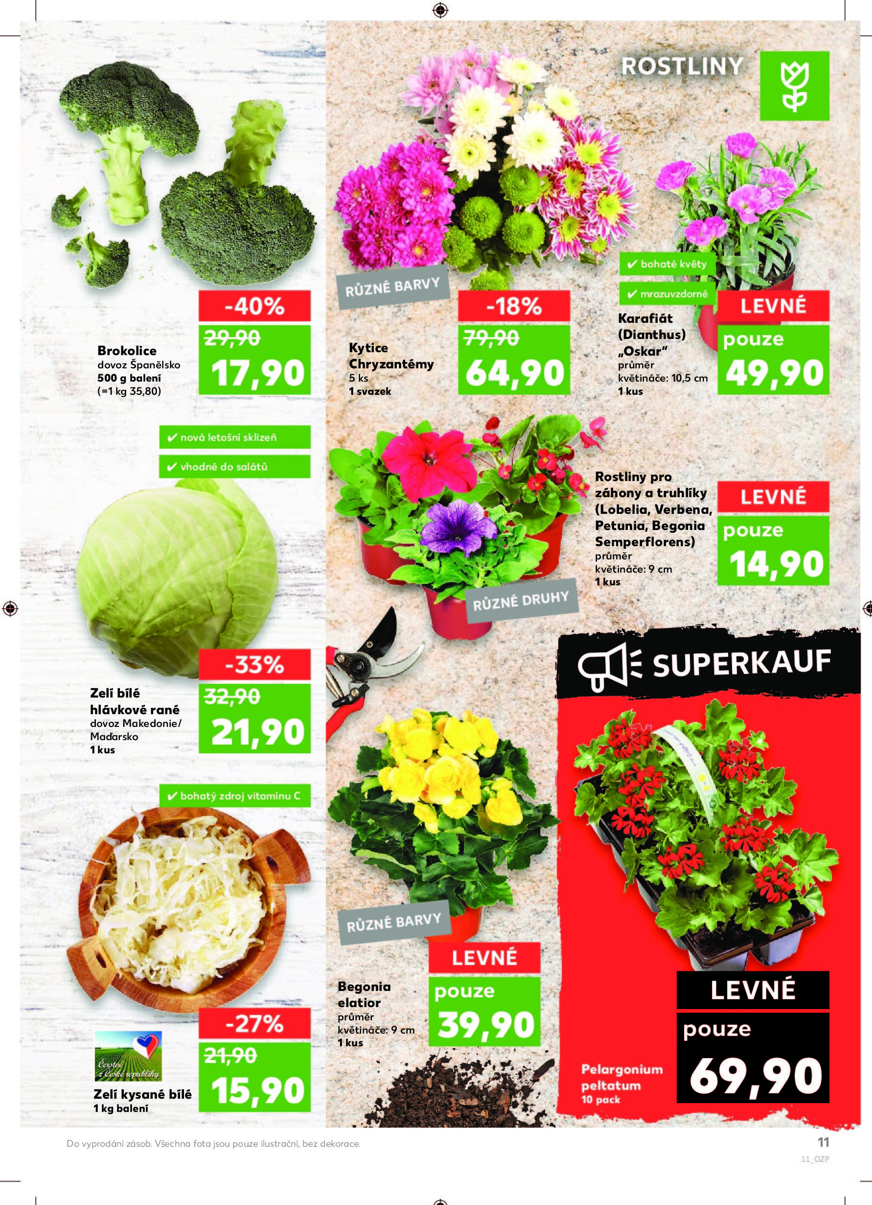 Kaufland akční leták od pondělí Kaufland strana 11