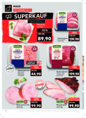 Kaufland akční leták od pondělí strana 12