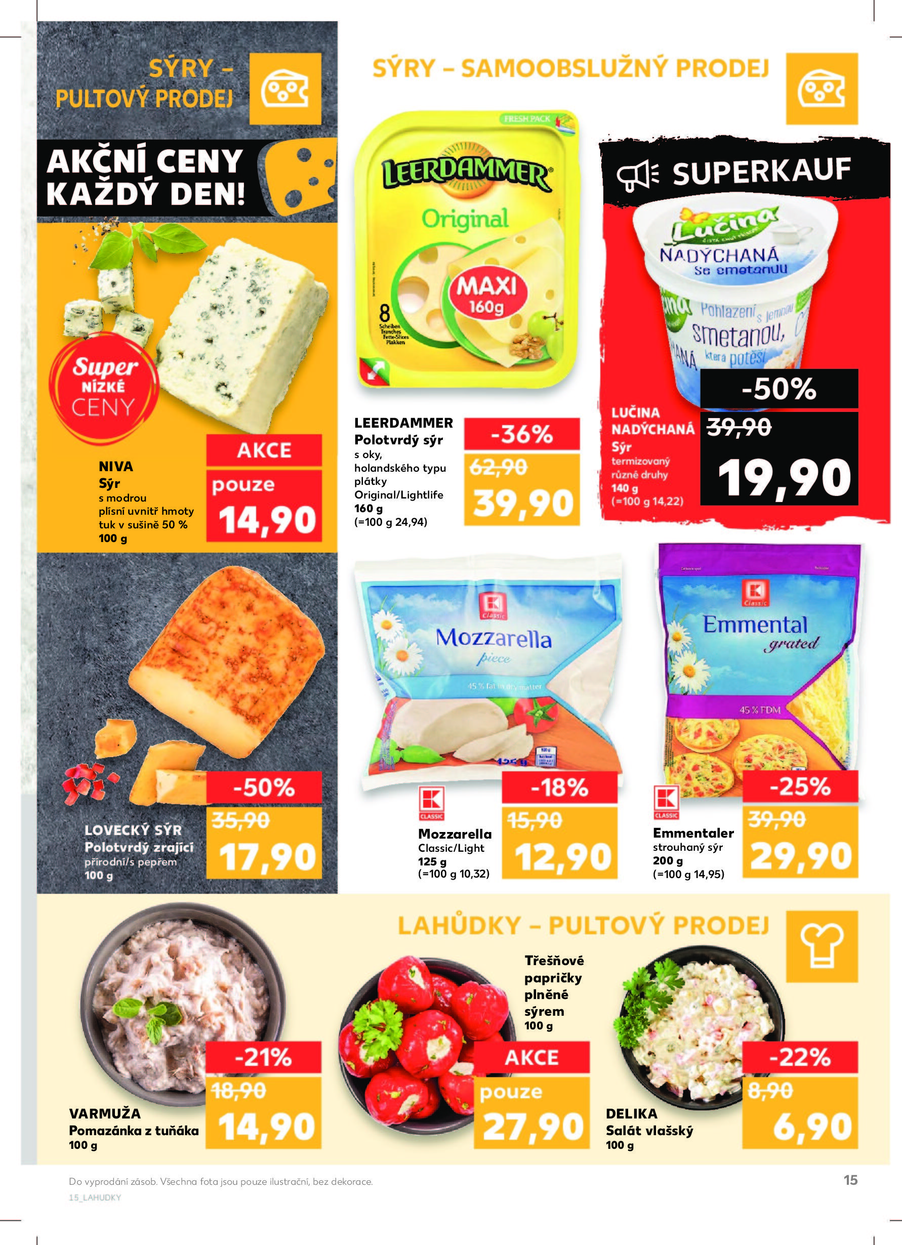 Kaufland akční leták od pondělí Kaufland strana 15