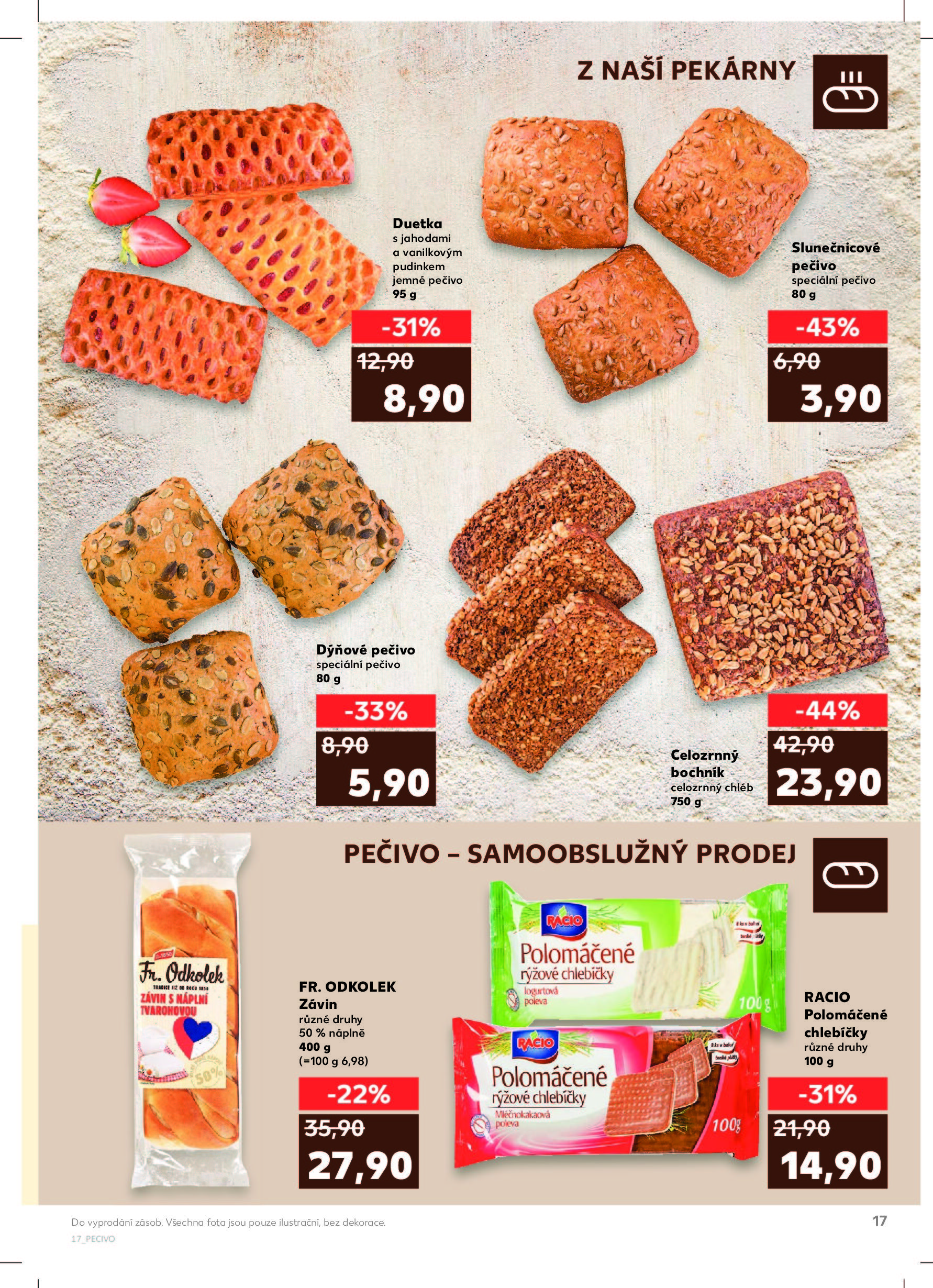 Kaufland akční leták od pondělí Kaufland strana 17