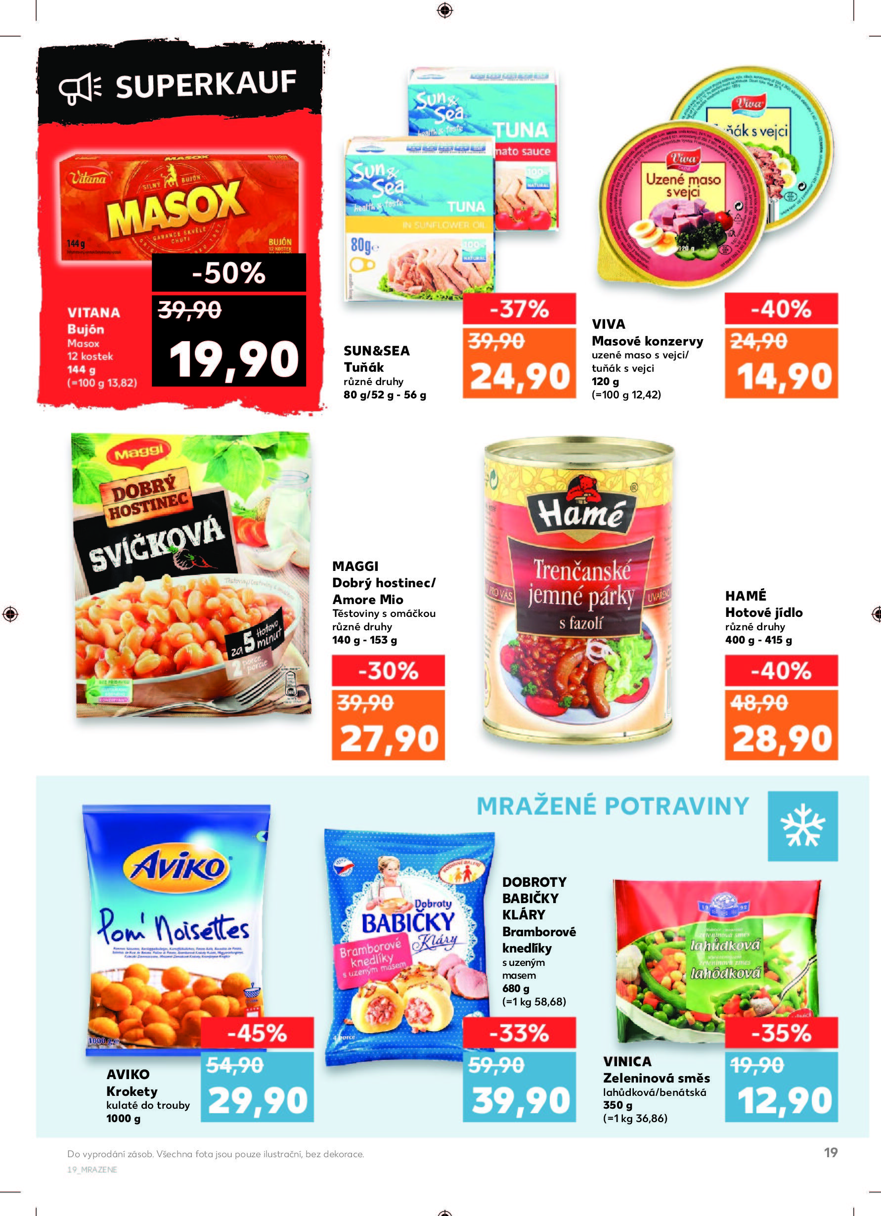 Kaufland akční leták od pondělí Kaufland strana 19