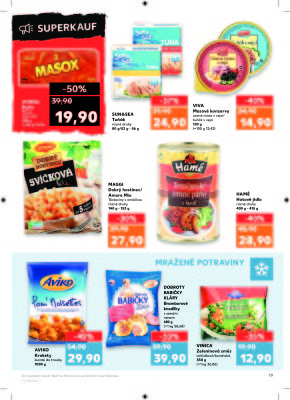 Kaufland akční leták od pondělí strana 19