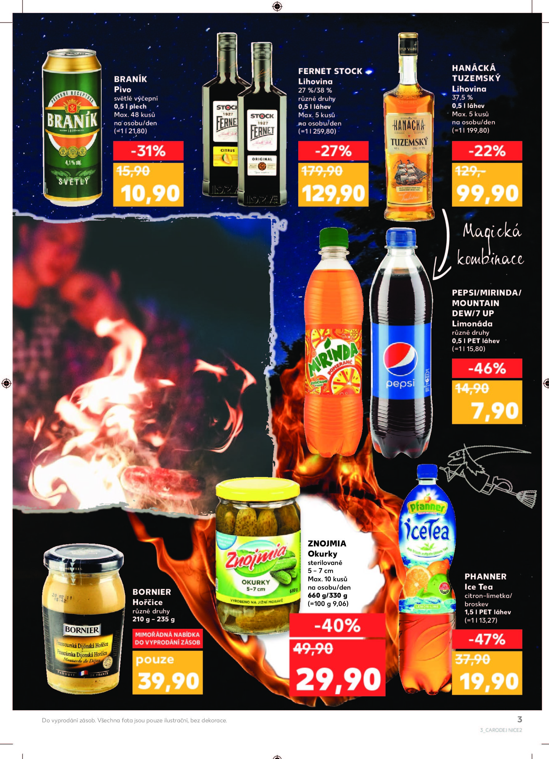 Kaufland akční leták od pondělí Kaufland strana 3