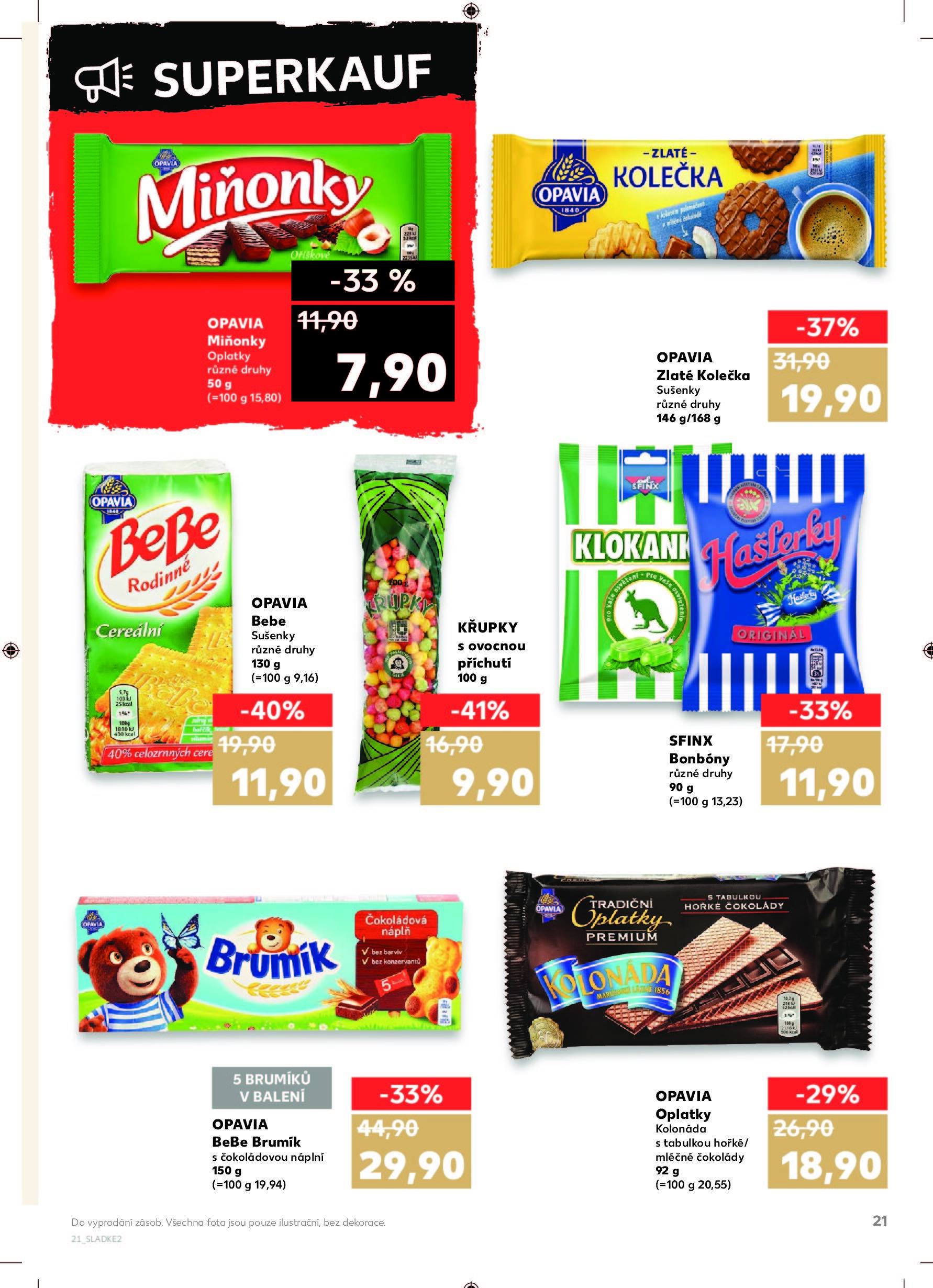 Kaufland akční leták od pondělí Kaufland strana 21