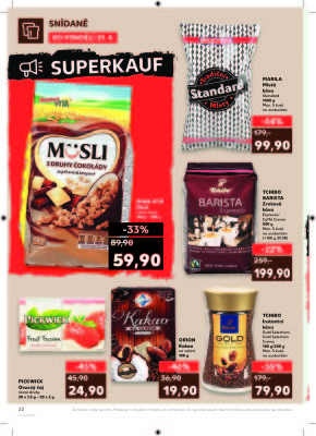Kaufland akční leták od pondělí strana 22