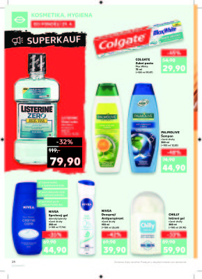 Kaufland akční leták od pondělí strana 24