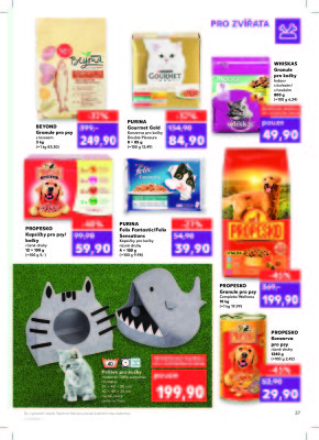 Kaufland akční leták od pondělí strana 27