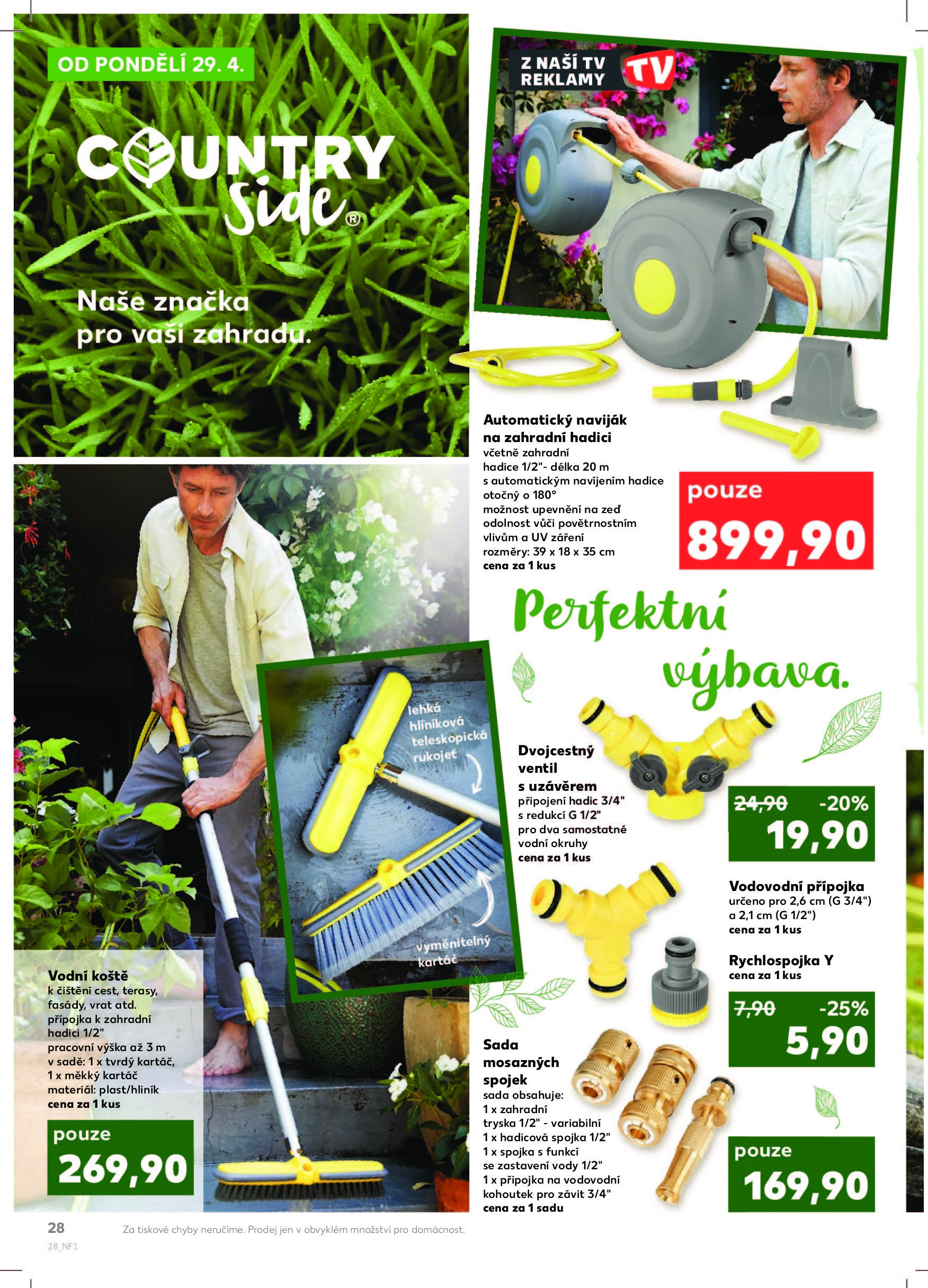 Kaufland akční leták od pondělí Kaufland strana 28