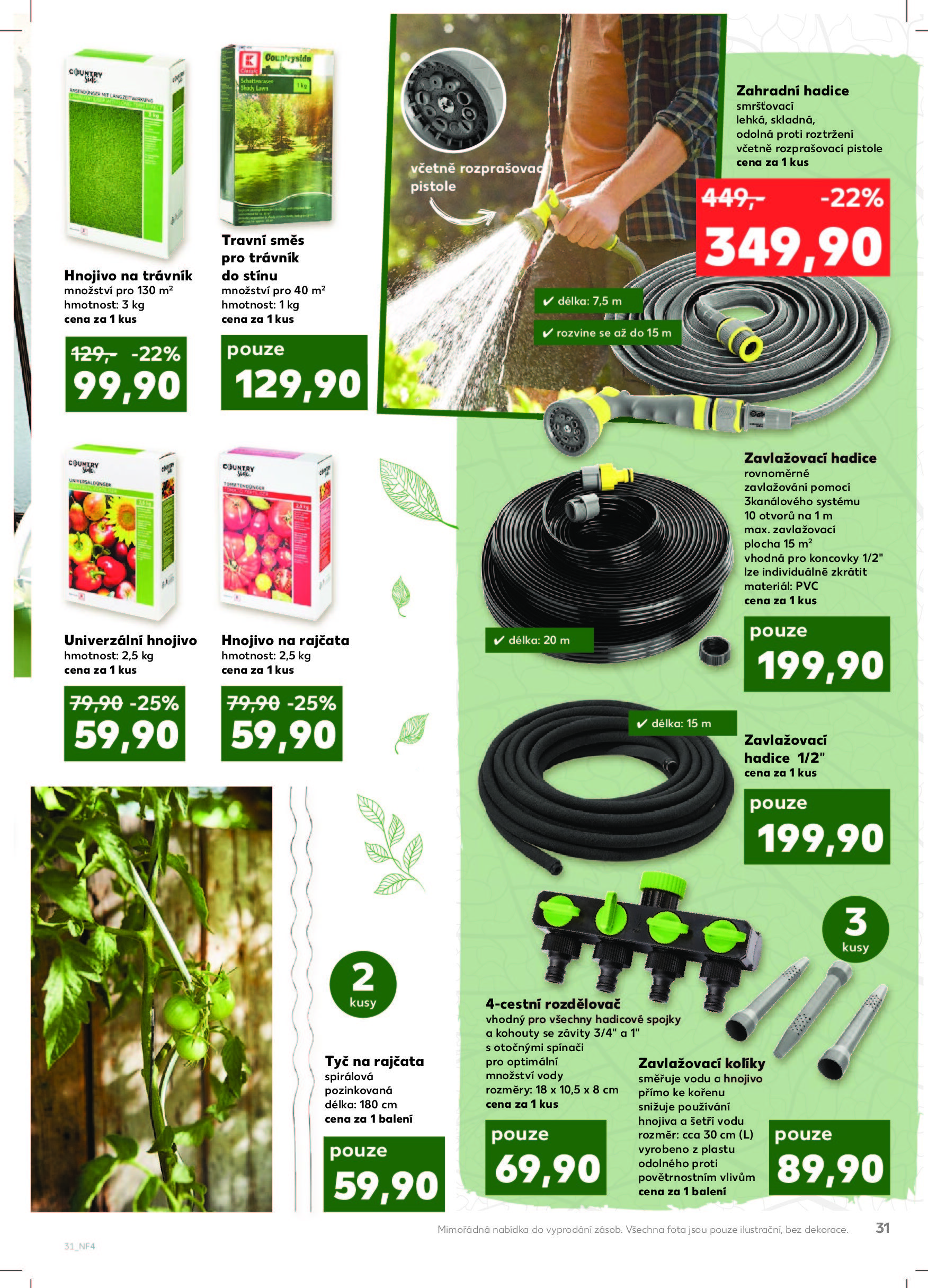 Kaufland akční leták od pondělí Kaufland strana 31