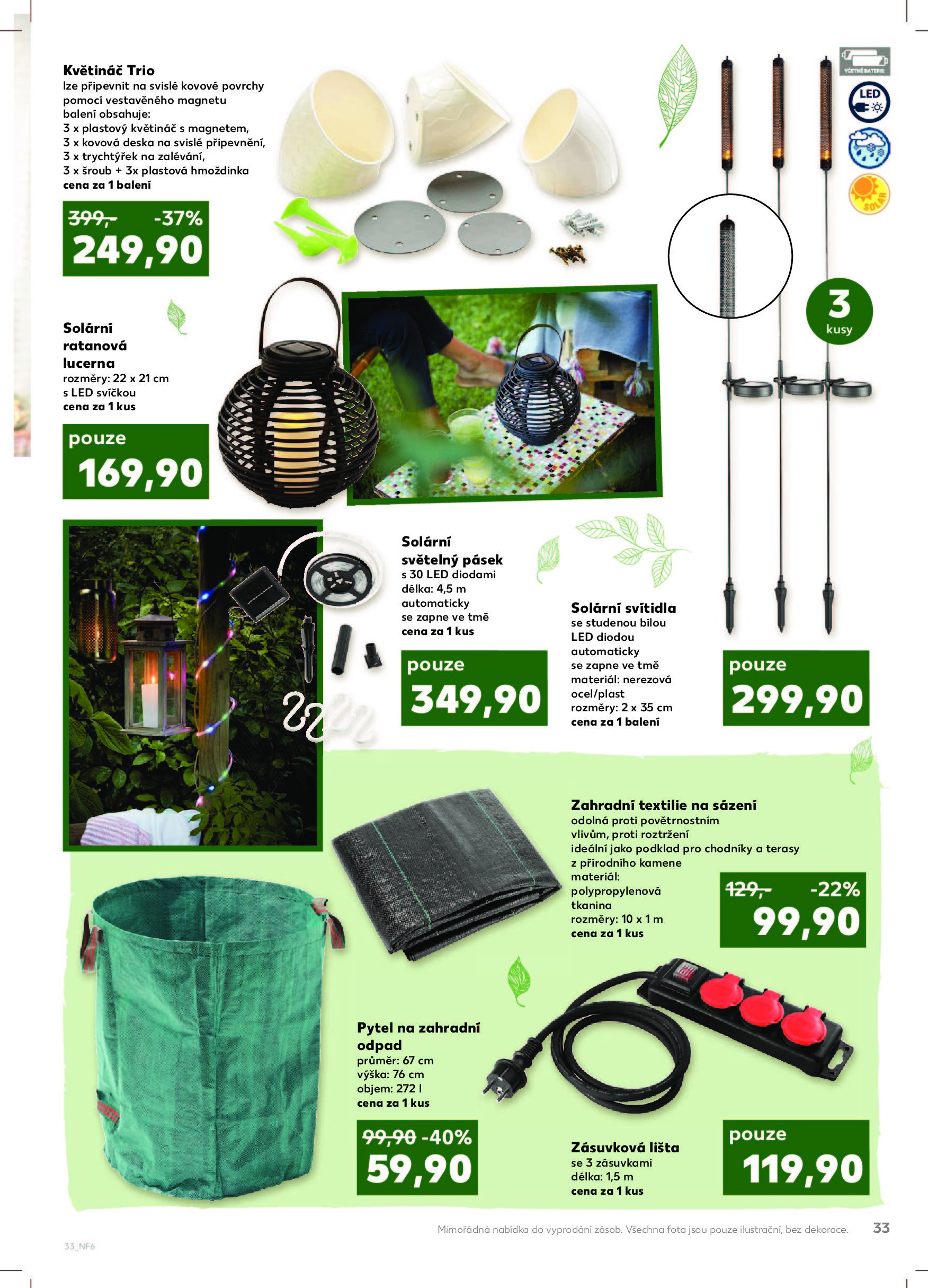 Kaufland akční leták od pondělí Kaufland strana 33