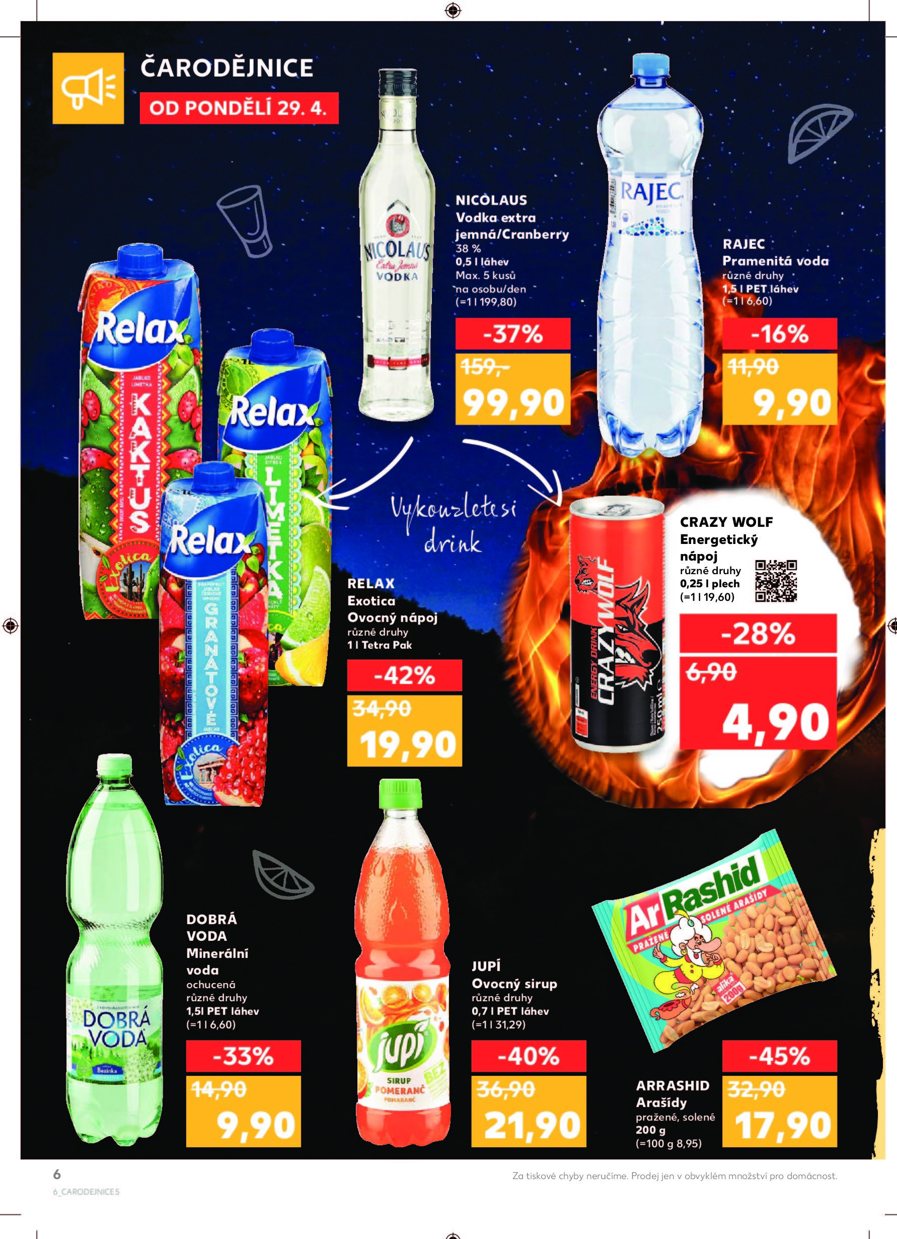 Kaufland akční leták od pondělí Kaufland strana 6