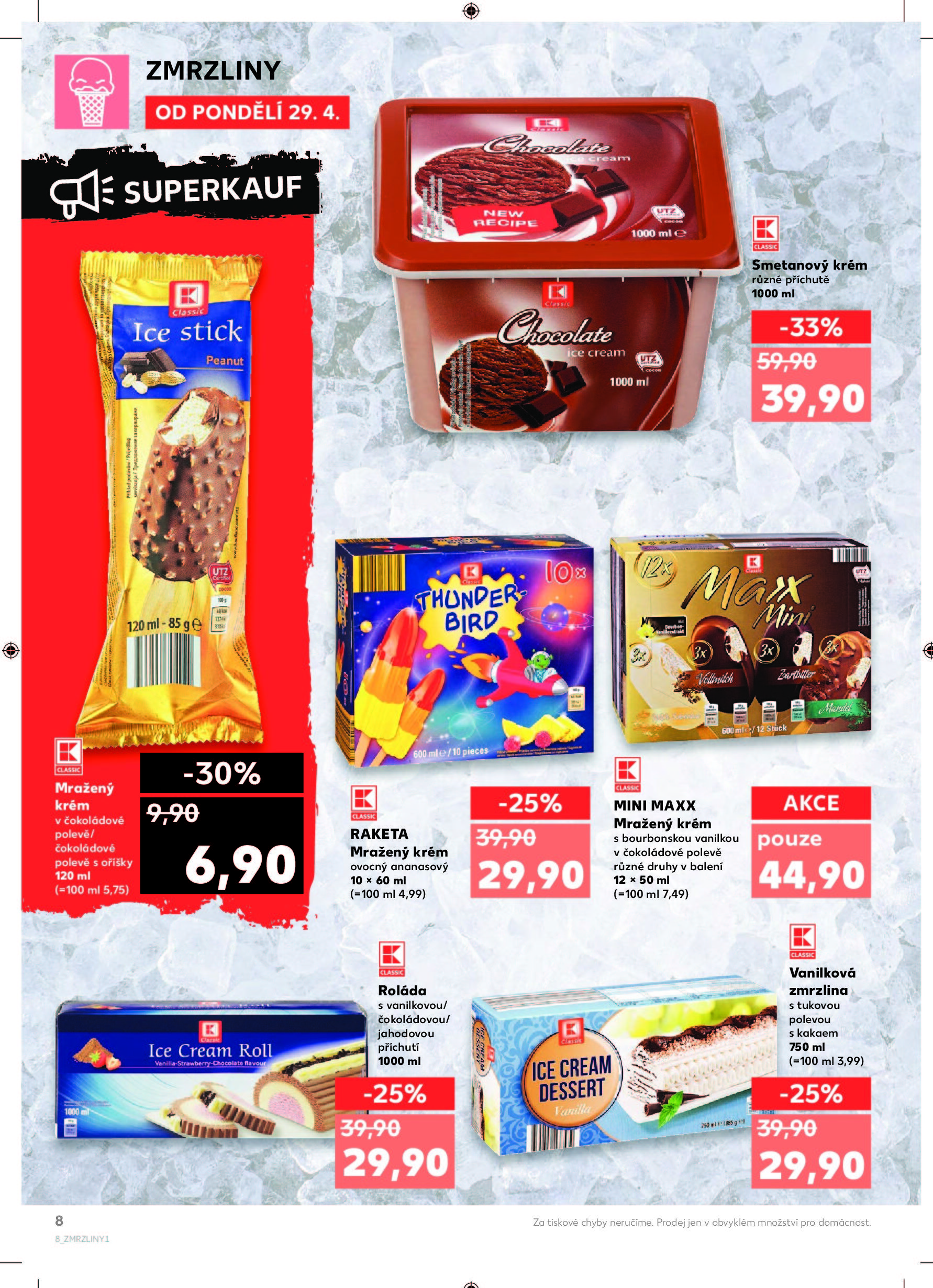Kaufland akční leták od pondělí Kaufland strana 8
