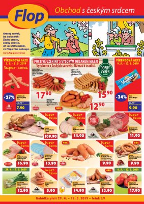 aktuální leták FLOP 29.4.2019-12.5.2019