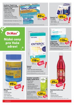 aktuální leták Dr. Max 1.5.2019-31.5.2019