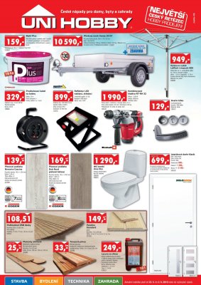aktuální leták UNI HOBBY 23.5.2019-2.6.2019