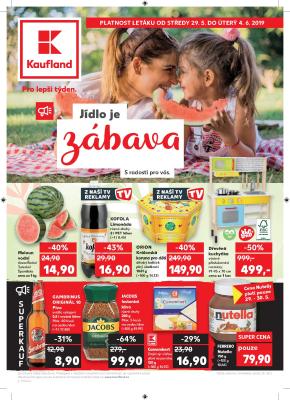 aktuální leták Kaufland 29.5.2019-4.6.2019
