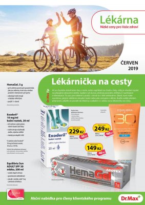 aktuální leták Dr. Max 1.6.2019-30.6.2019