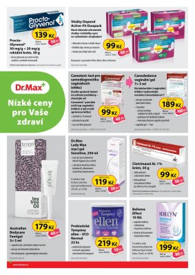 aktuální leták Dr. Max 1.6.2019-30.6.2019