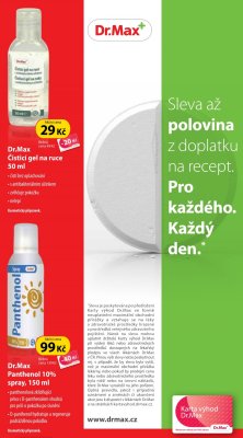 aktuální leták Dr. Max 1.7.2019-31.8.2019