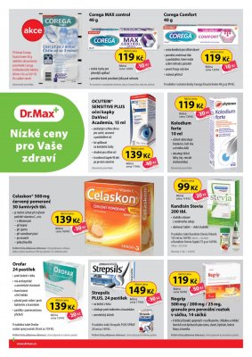 aktuální leták Dr. Max 1.7.2019-31.8.2019