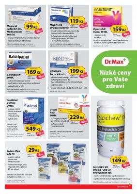 aktuální leták Dr. Max 1.7.2019-31.8.2019