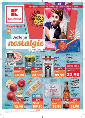 aktuální leták Kaufland 10.7.2019-16.7.2019