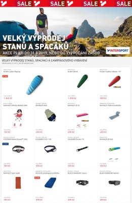 aktuální leták Intersport 24.7.2019-31.8.2019