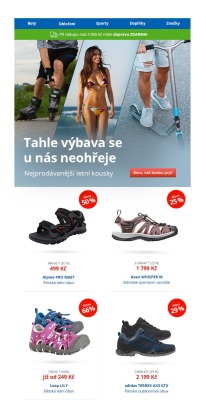 aktuální leták Sportisimo 28.7.2019-2.8.2019