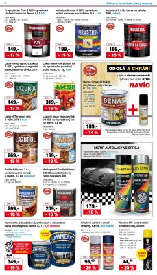 aktuální leták Barvy a laky drogerie 30.7.2019-18.8.2019