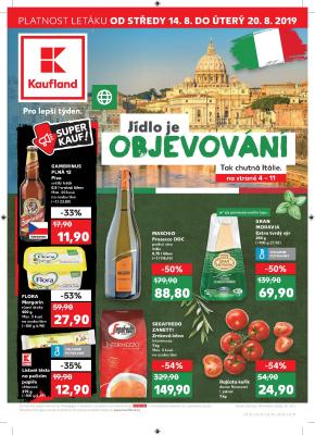 aktuální leták Kaufland 14.8.2019-20.8.2019