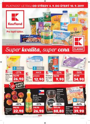 aktuální leták Kaufland 4.9.2019-10.9.2019