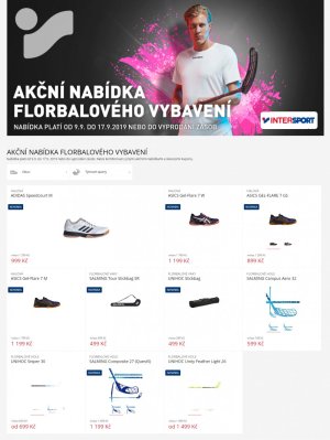 aktuální leták Intersport 9.9.2019-17.9.2019