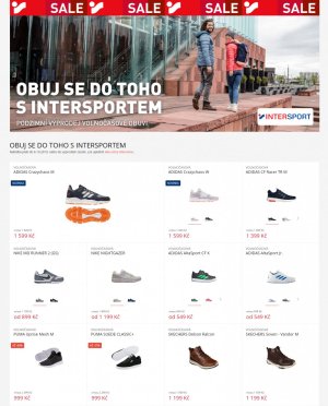 aktuální leták Intersport 17.9.2019-6.10.2019