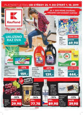 aktuální leták Kaufland 25.9.2019-1.10.2019