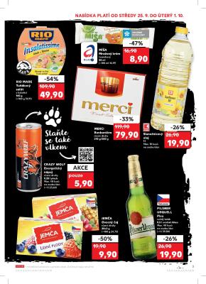 aktuální leták Kaufland 25.9.2019-1.10.2019