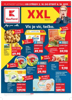aktuální leták Kaufland 2.10.2019-8.10.2019