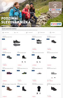 aktuální leták Intersport 7.10.2019-27.10.2019