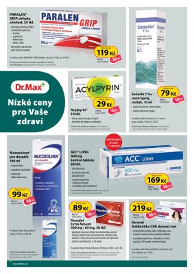 aktuální leták Dr. Max 1.11.2019-30.11.2019