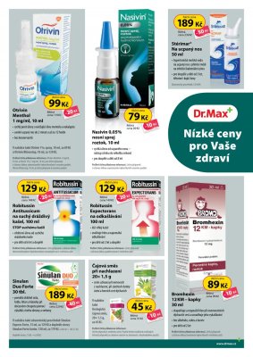 aktuální leták Dr. Max 1.11.2019-30.11.2019