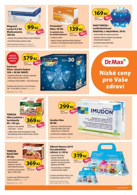 aktuální leták Dr. Max 1.11.2019-30.11.2019