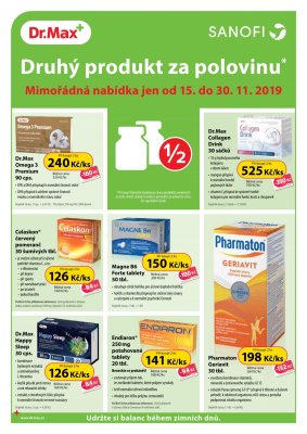 aktuální leták Dr. Max 1.11.2019-30.11.2019