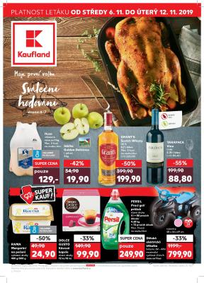 aktuální leták Kaufland 6.11.2019-12.11.2019