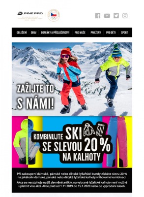 aktuální leták ALPINE PRO 11.11.2019-22.11.2019