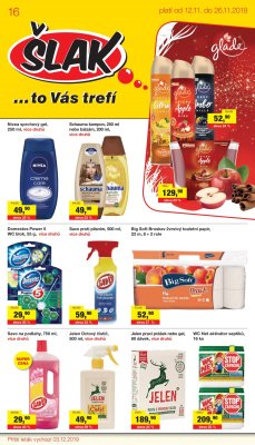 aktuální leták Šlak drogerie 12.11.2019-26.11.2019
