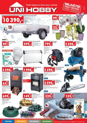 aktuální leták UNI HOBBY 21.11.2019-1.12.2019