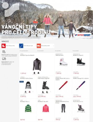 aktuální leták Intersport 19.11.2019-29.11.2019