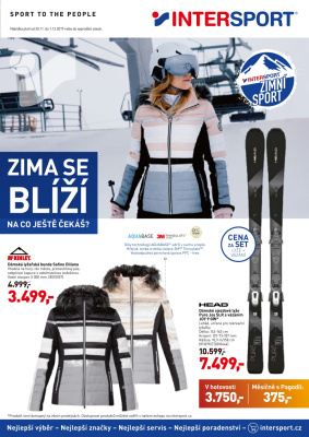 aktuální leták Intersport 20.11.2019-1.12.2019