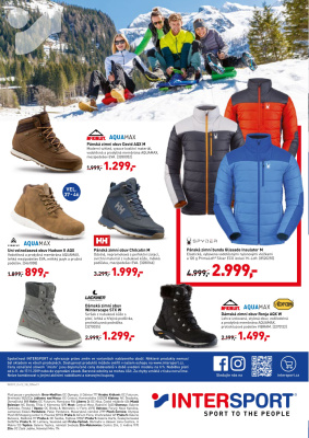 aktuální leták Intersport 20.11.2019-1.12.2019