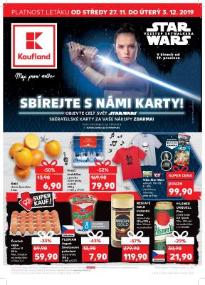 aktuální leták Kaufland 27.11.2019-3.12.2019